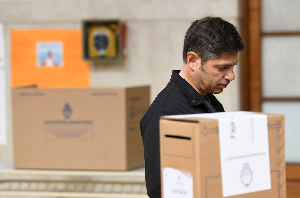 La candidatura presidencial de Kicillof