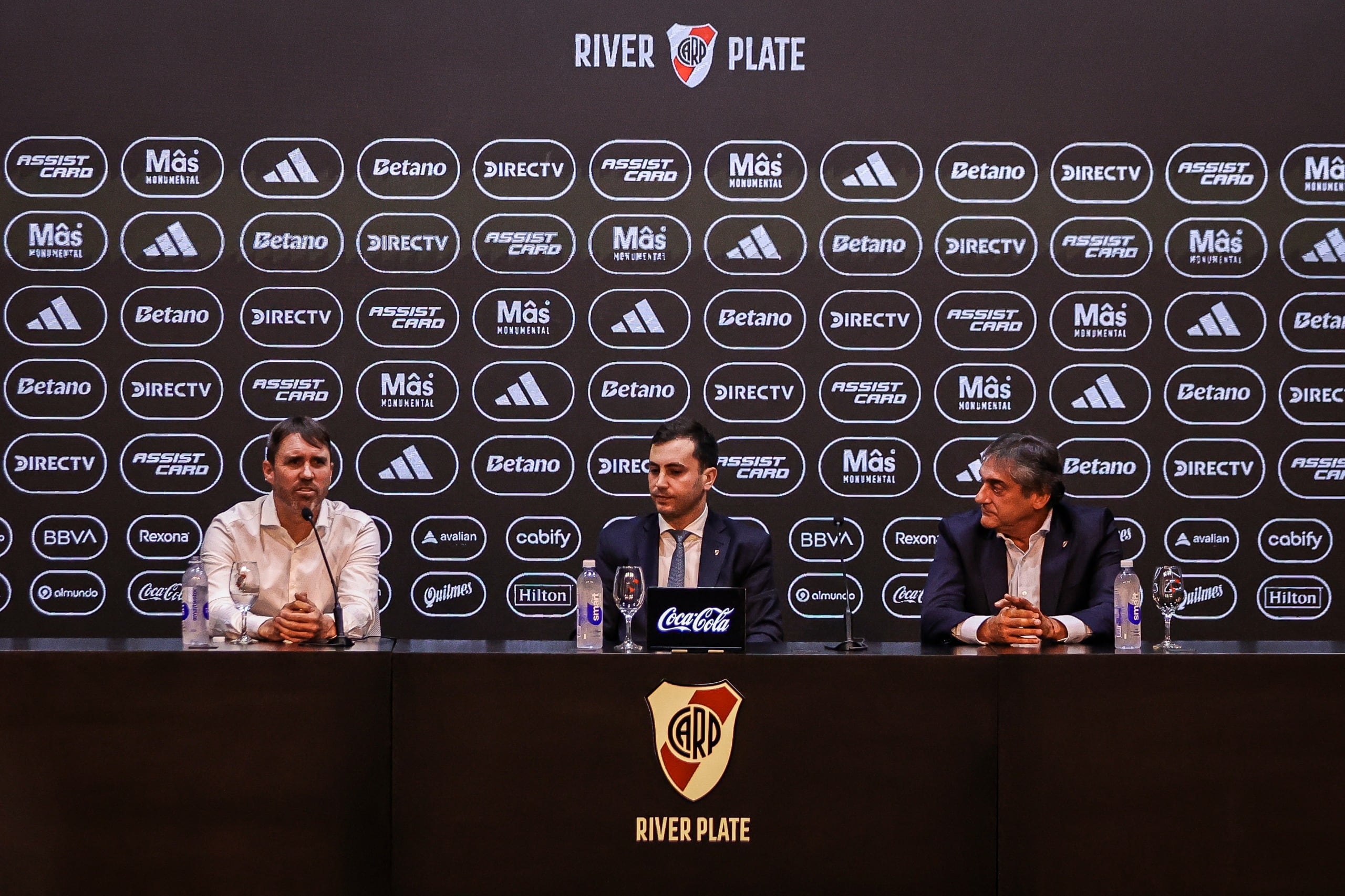 Presentación Eduardo Coudet como nuevo técnico de River Plate