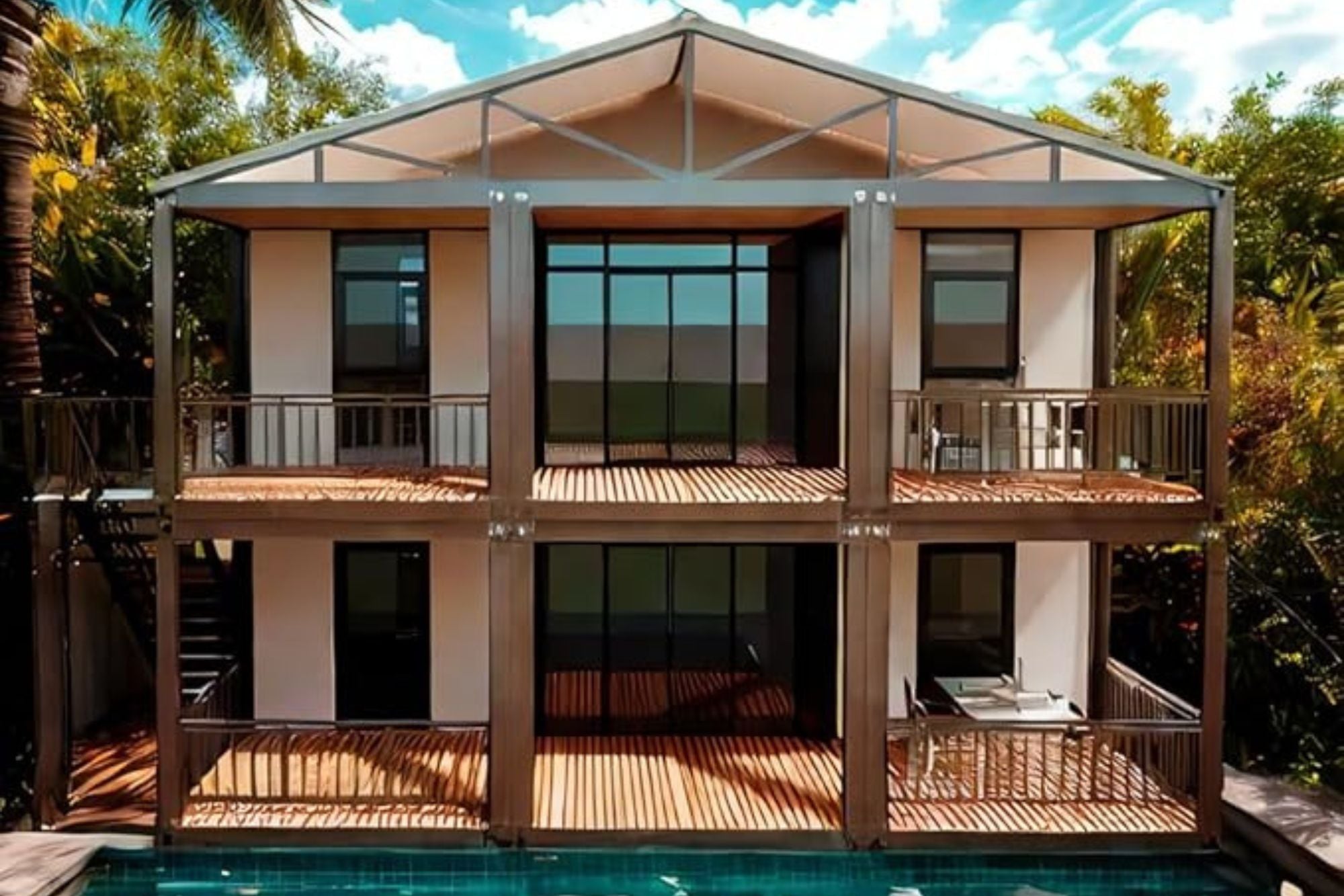 La casa prefabricada que se vende en Amazon por menos de US$21.000: se arma en menos de 10 minutos