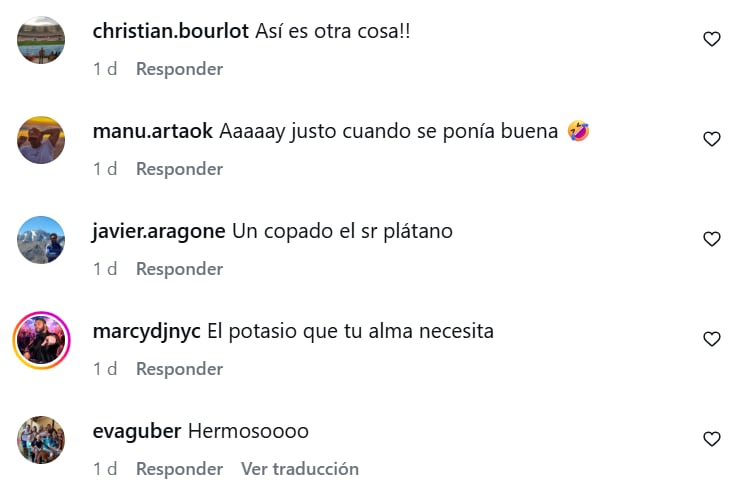 La reacción de los usuarios ante la canción que interpretó Banana Pueyrredón