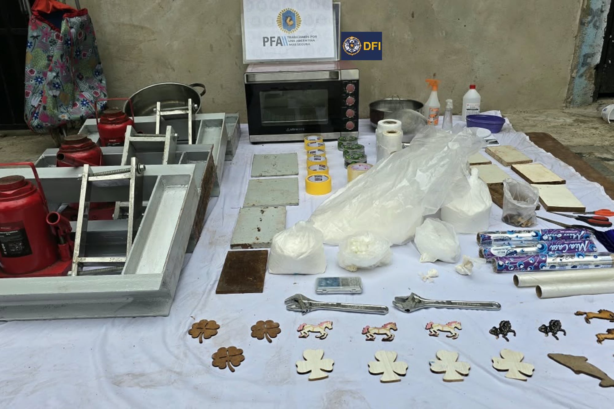 Allanamientos en villa Fraga por una banda narco