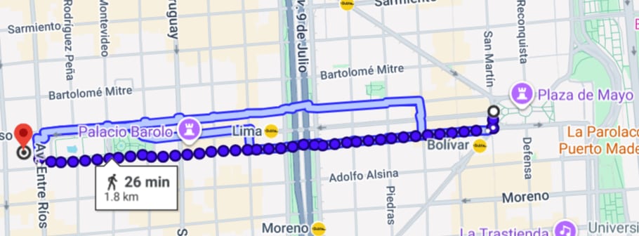 La movilización afectará varias cuadras del centro porteño