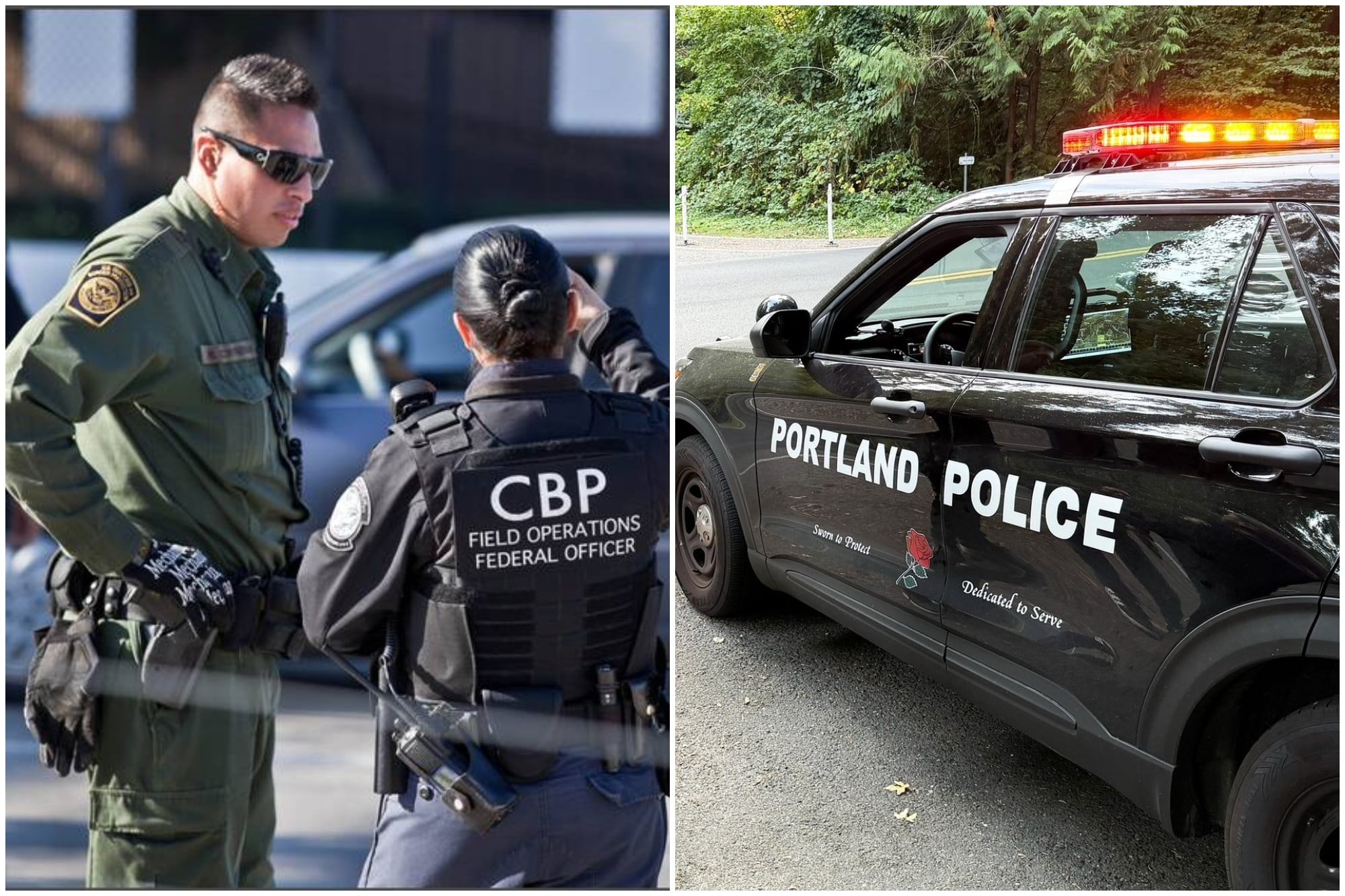 El FBI lo investiga: qué se sabe sobre la pareja baleada en Portland durante un control de la Patrulla Fronteriza