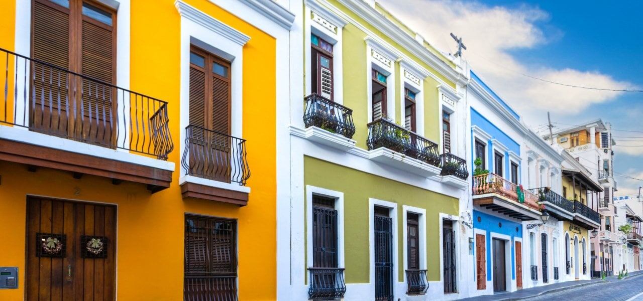 Las calles coloridas de San Juan, en Puerto Rico