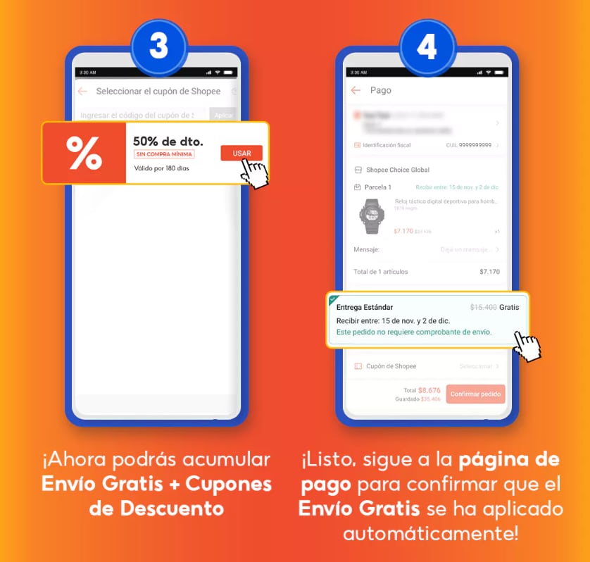 Las compras se realizan igual que en otro sitios (Foto: shopee.com.ar)