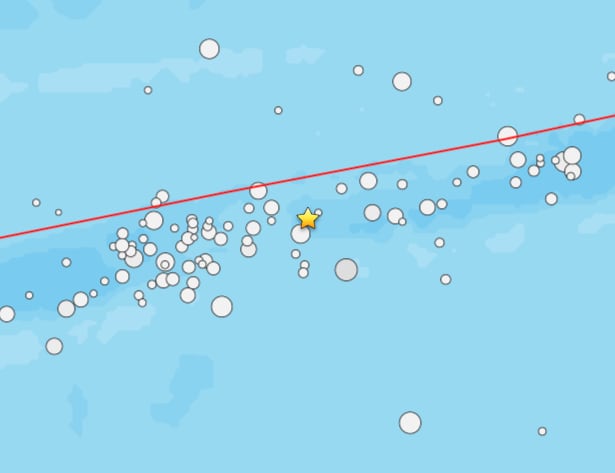 Se registraron dos terremotos de magnitud 6,8 y 6,7 en el océano Atlántico en menos de nueve horas