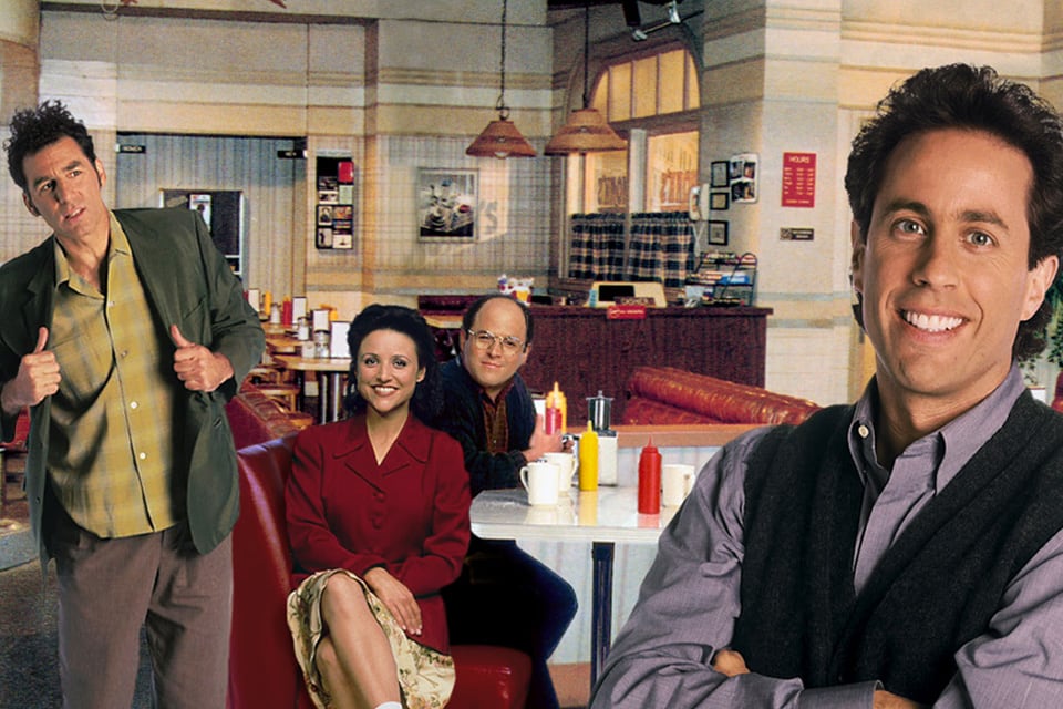 Seinfeld se basaba en las desventuras de un grupo de amigos neoyorkinos