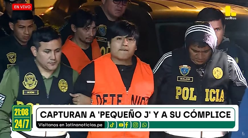 Qué dijo Pequeño J tras ser detenido en Perú por el triple crimen de Florencio Varela