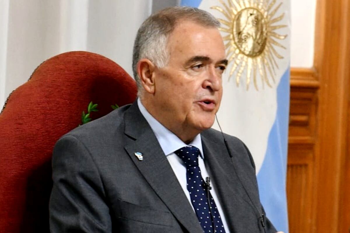 El gobernador de la provincia de Tucumán, Osvaldo Jaldo