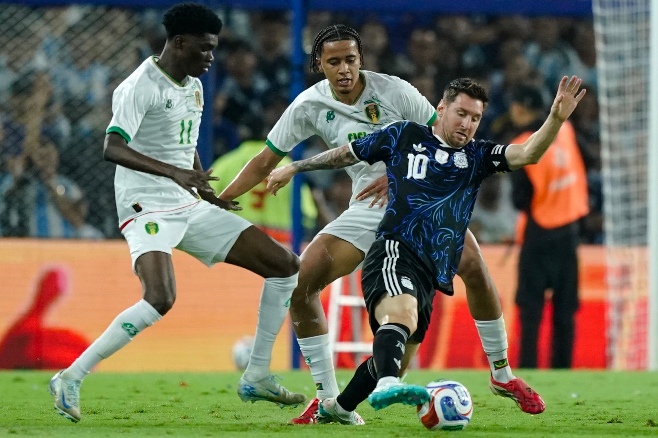 La Selección Argentina enfrentó a Mauritania en el estadio la Bombonera de Boca Juniors en un partido amistoso previo al Mundial 2026