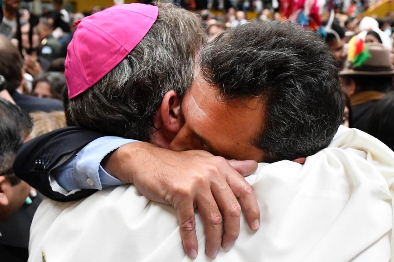 García Cuerva junto a Sergio Massa