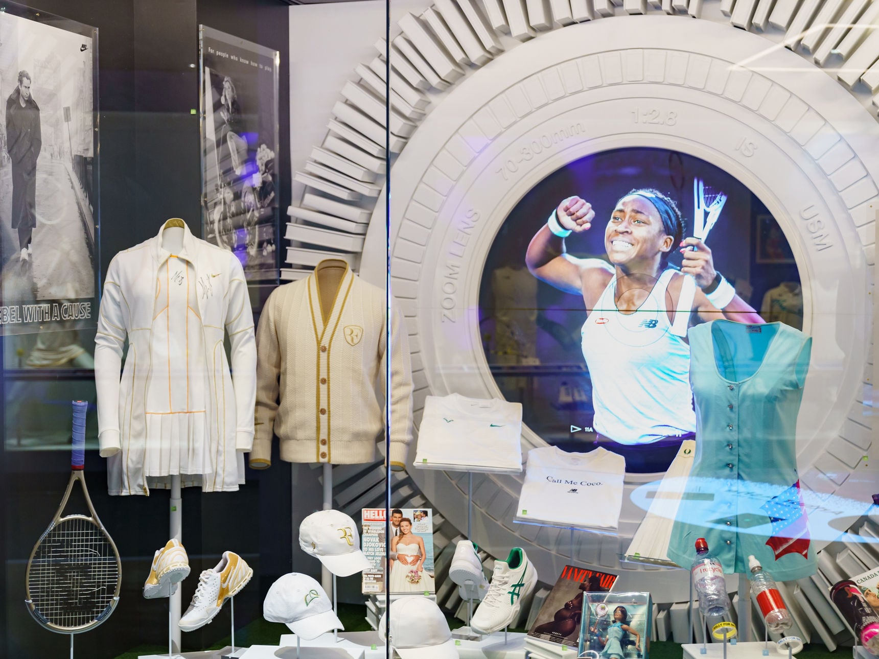 El museo donde Wimbledon guarda su tesoro: las zapatillas de Nadal, el saco de Federer y 15.000 libros sobre el tenis de todas las épocas