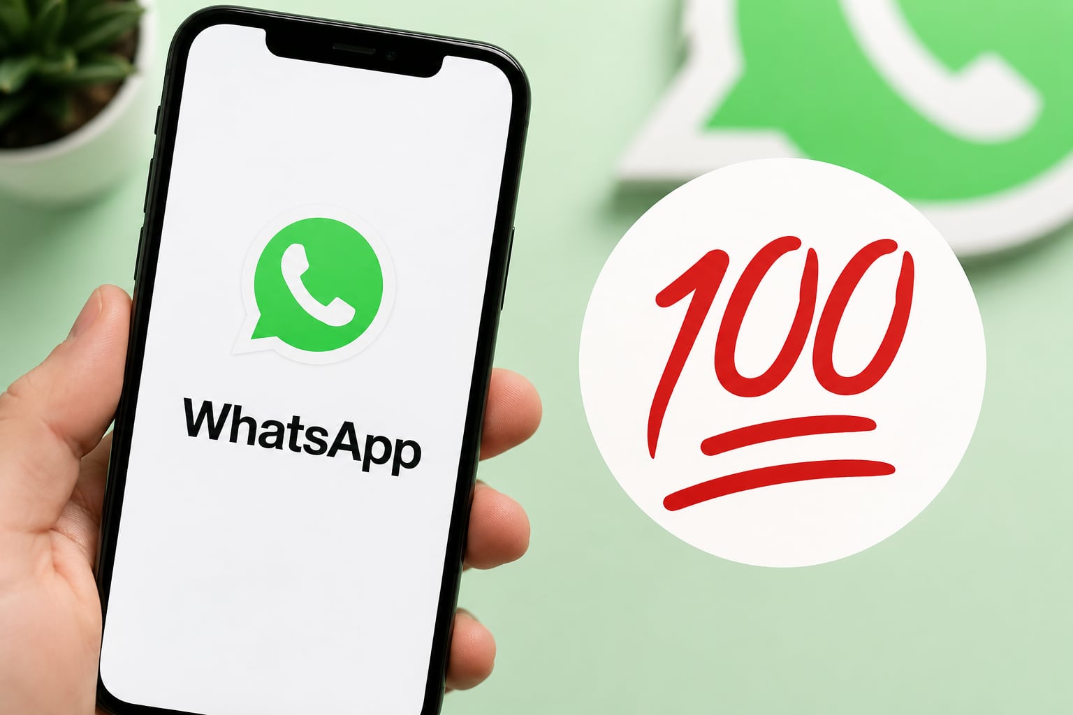 El emoji del 100 se convirtió en una de las formas más populares de expresar aprobación en los chats (Imagen ilustrativa con IA)