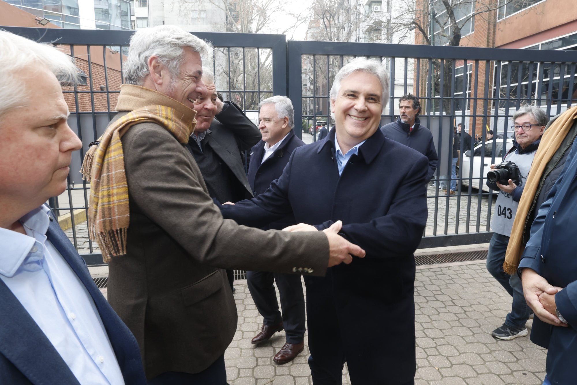 Martín Llaryora estuvo la semana pasada en la Rural de Palermo