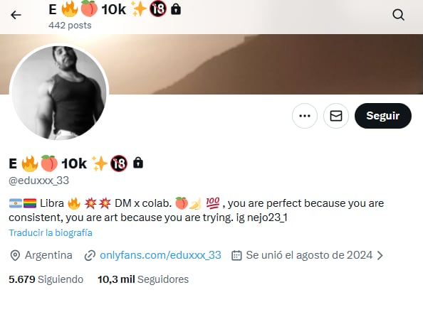 El misterio detrás del cambio en la cuenta de X del enfermero hallado muerto en Palermo