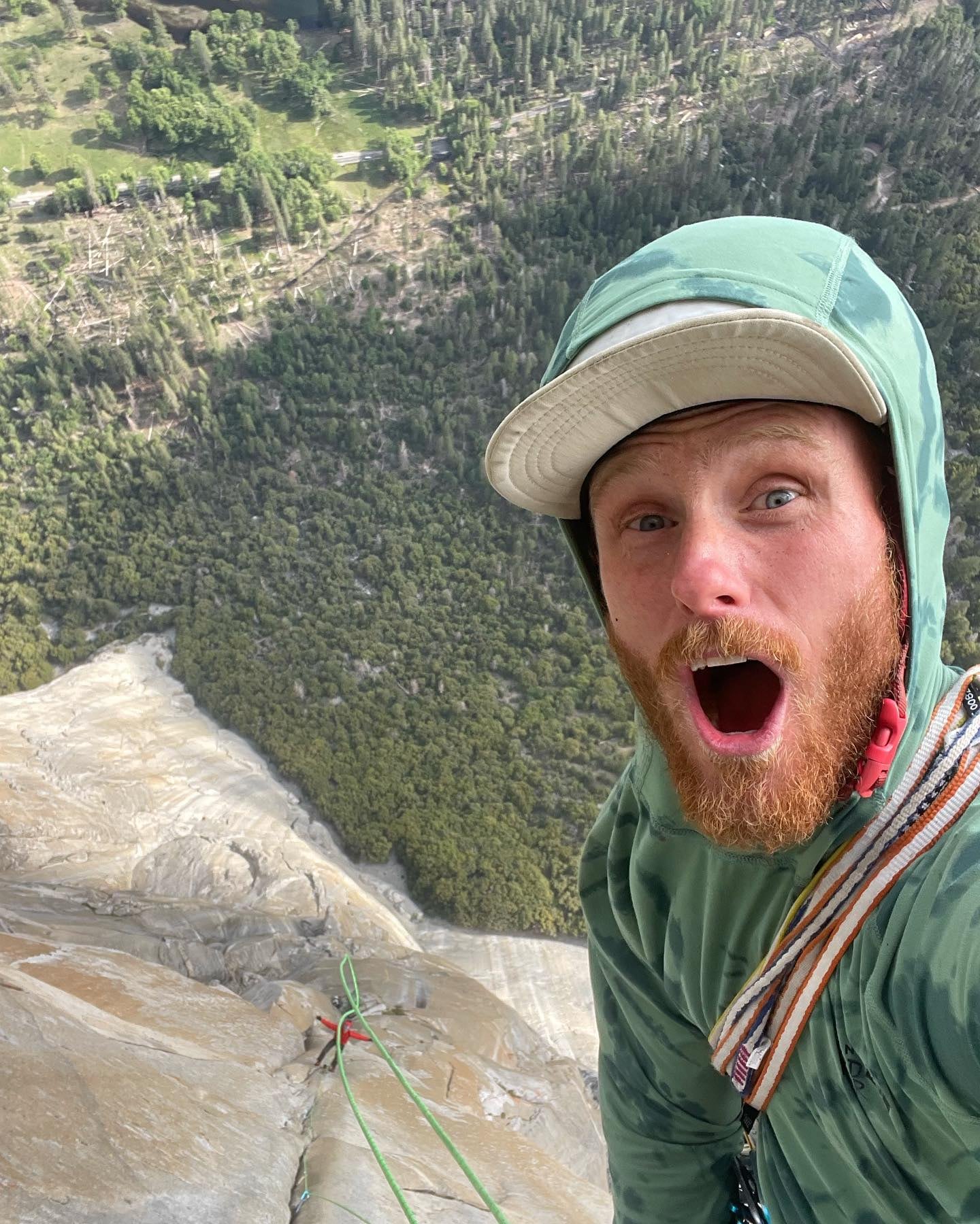 El escalador estadounidense ganó gran popularidad por completar la ruta de Lurking Fear de El Capitán, del Parque Nacional Yosemite, en tiempo récord (Foto: Instagram @jake.doubleyew)