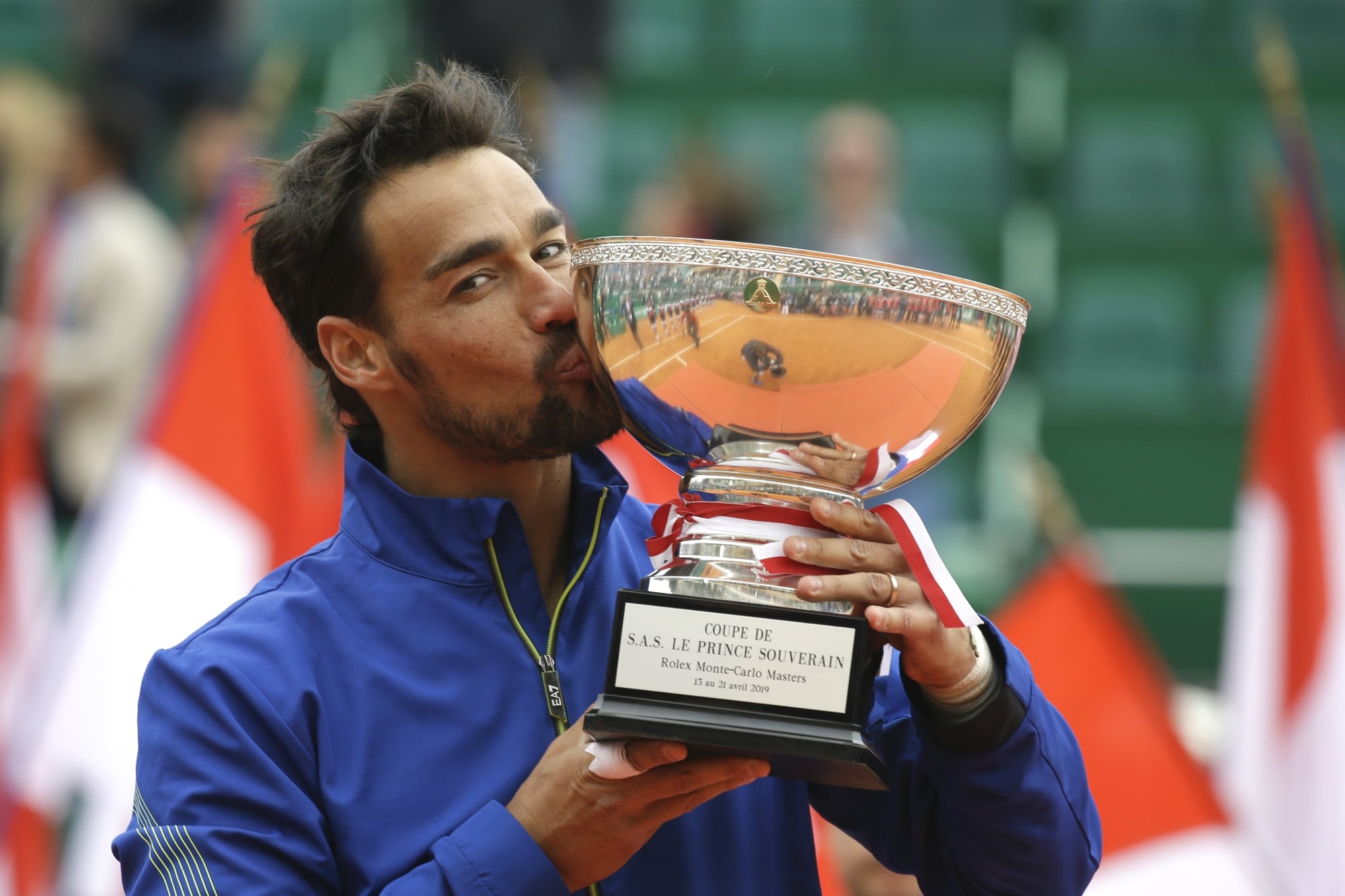 Fognini logró su título más importante en Montecarlo