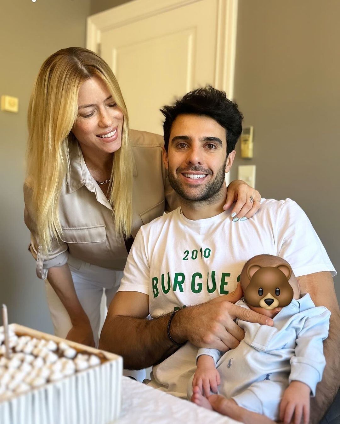 Neumann y Urcera fueron padres el 18 de junio (Foto: Instagram @nikitaneumannoficial)