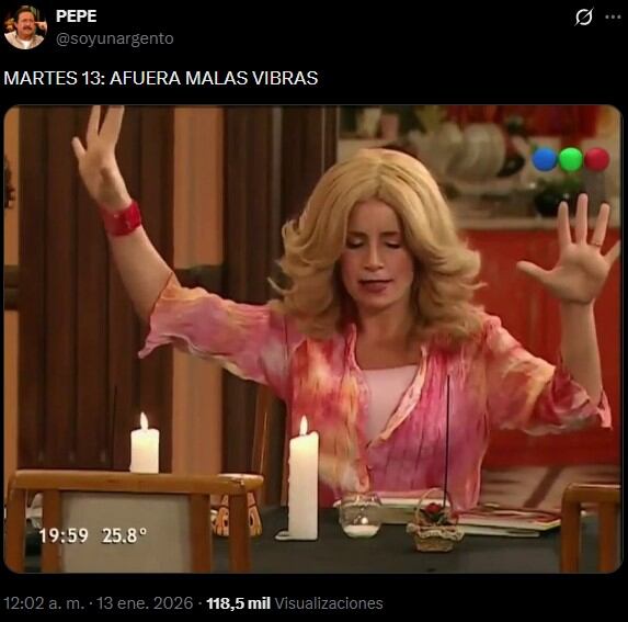 Los memes del martes 13