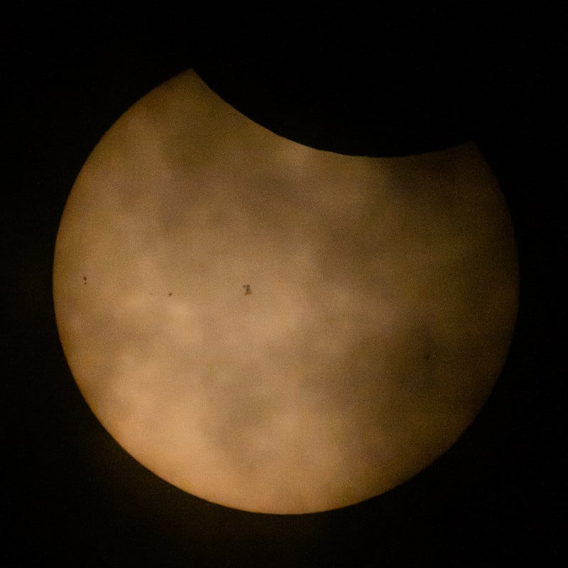 El eclipse solar parcial recorrió algunos lugares de Estados Unidos como Nueva York