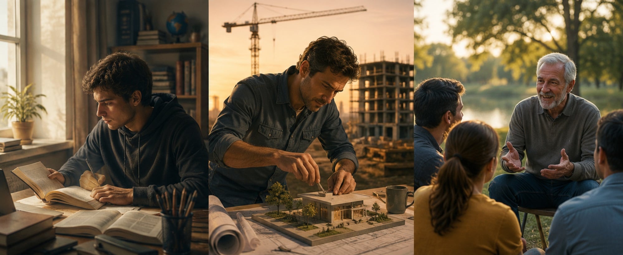 “Antes de los 30 aprendé, antes de los 40 construí y antes de los 50 compartí”, una frase como forma de vida