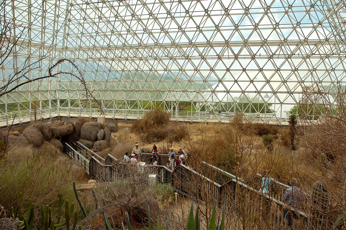 El desierto de Biósfera 2