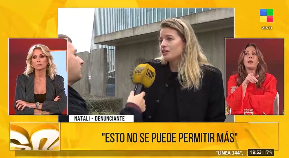 Natalí Pietra denunció a Ivana Figuieras ante la Justicia (Foto: Captura TV)