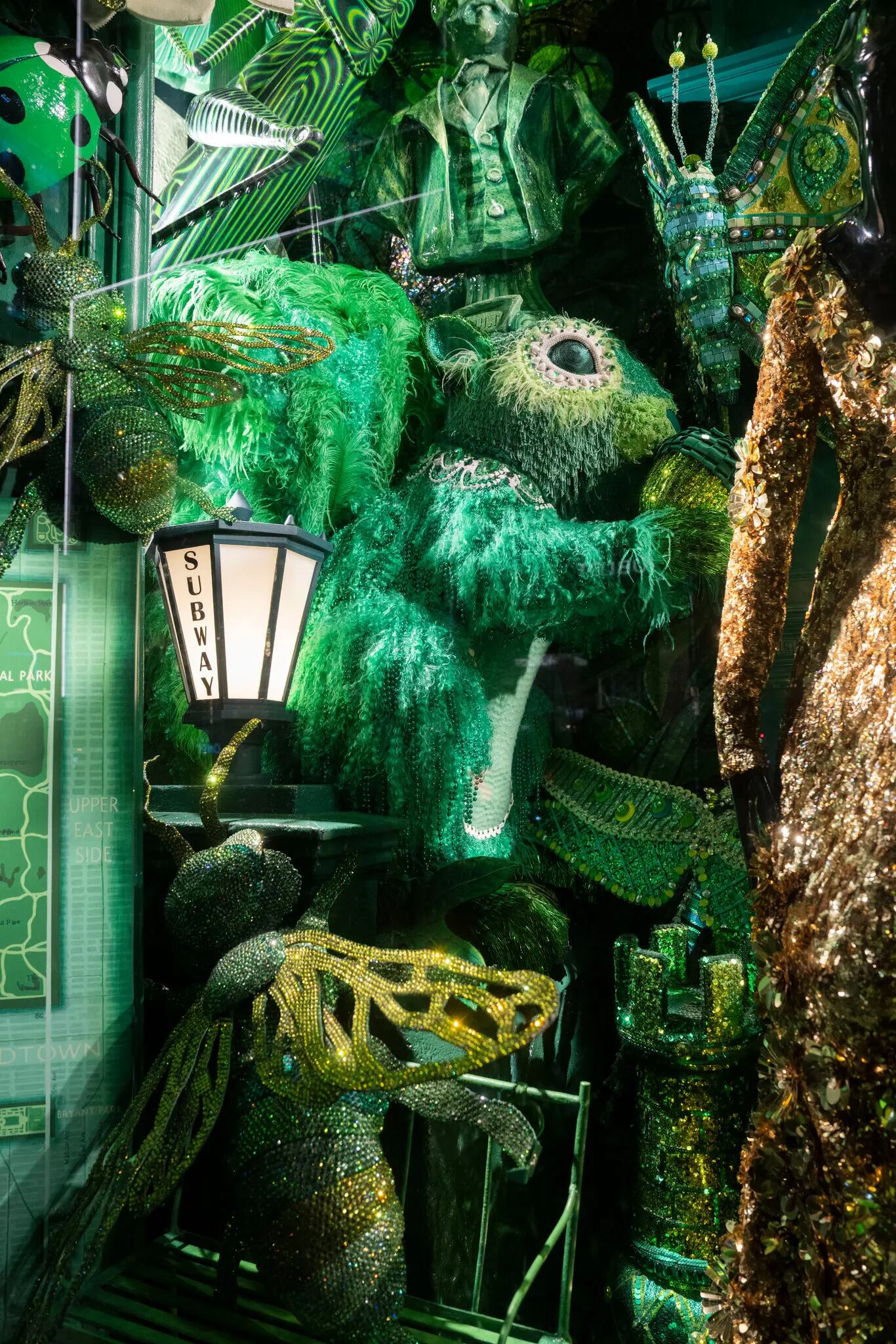 Las luces de este año están inspiradas en el 200 aniversario de la inauguración oficial de la Quinta Avenida