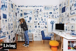 Encontramos inspiración en los espacios de trabajo de artistas y creativos
