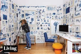 Encontramos inspiración en los espacios de trabajo de artistas y creativos