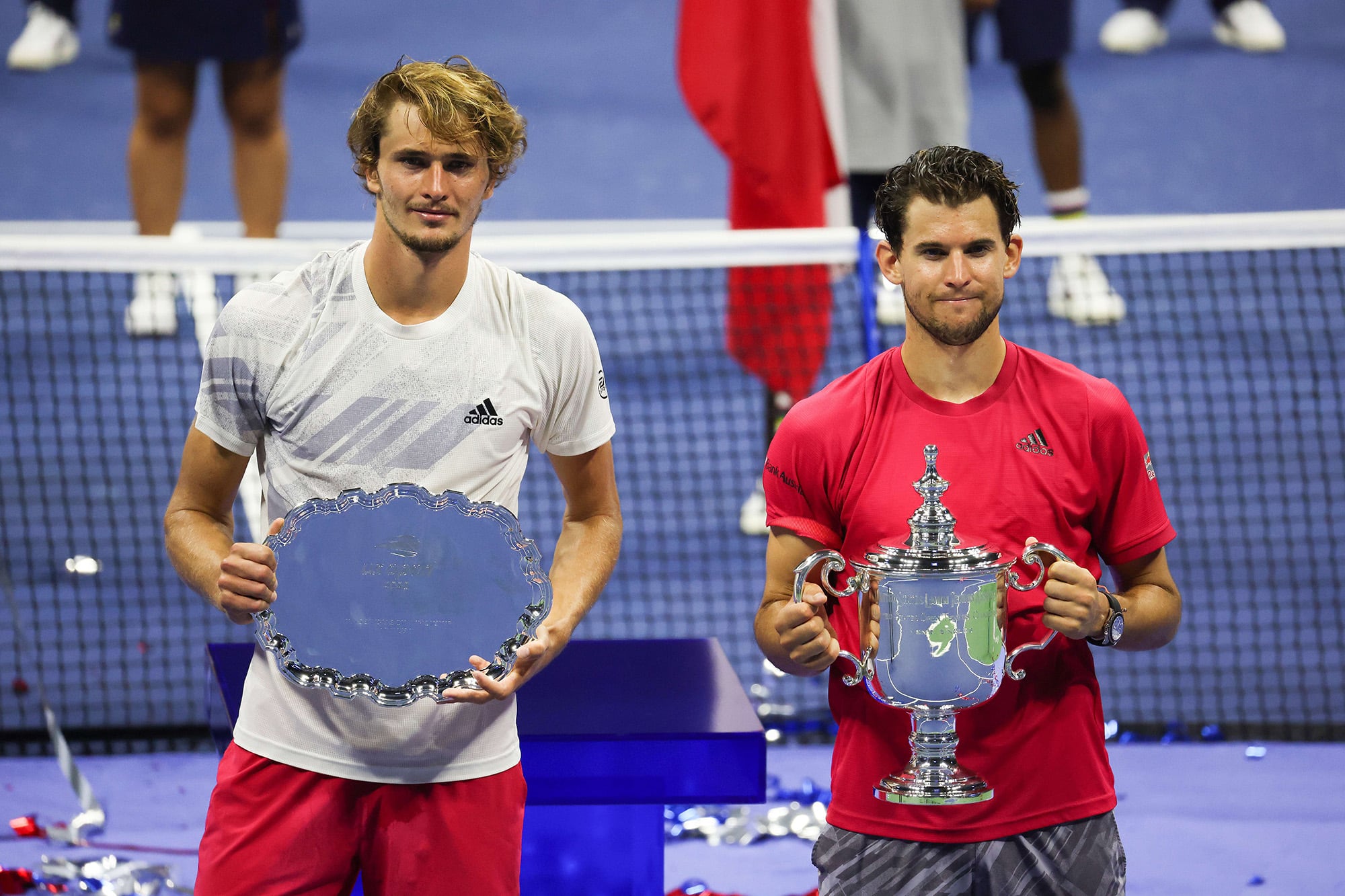 Zverev vencía a Dominic Thiem por dos sets a cero en la final del US Open 2020, pero finalmente triunfó el austriaco