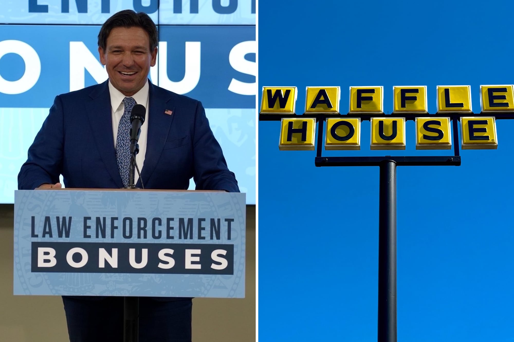 Ron DeSantis celebró el descenso en el precio del huevo, pero apuntó contra una cadena de restaurantes