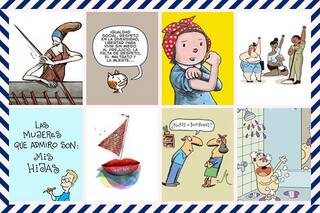 8-M: el homenaje de los historietistas de LA NACION por el Día Internacional de la Mujer