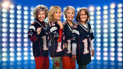 80 for Brady está protagonizada por Sally Field, Jane Fonda, Rita Moreno y Lily Tomlin