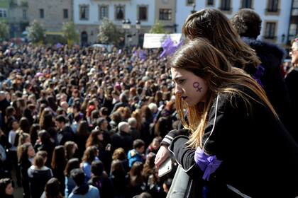 España, otro de los países que se levantó en reclamo por la igualdad de género