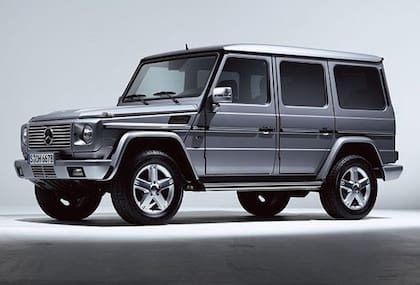 9. Mercedes G500: 400 gramos.