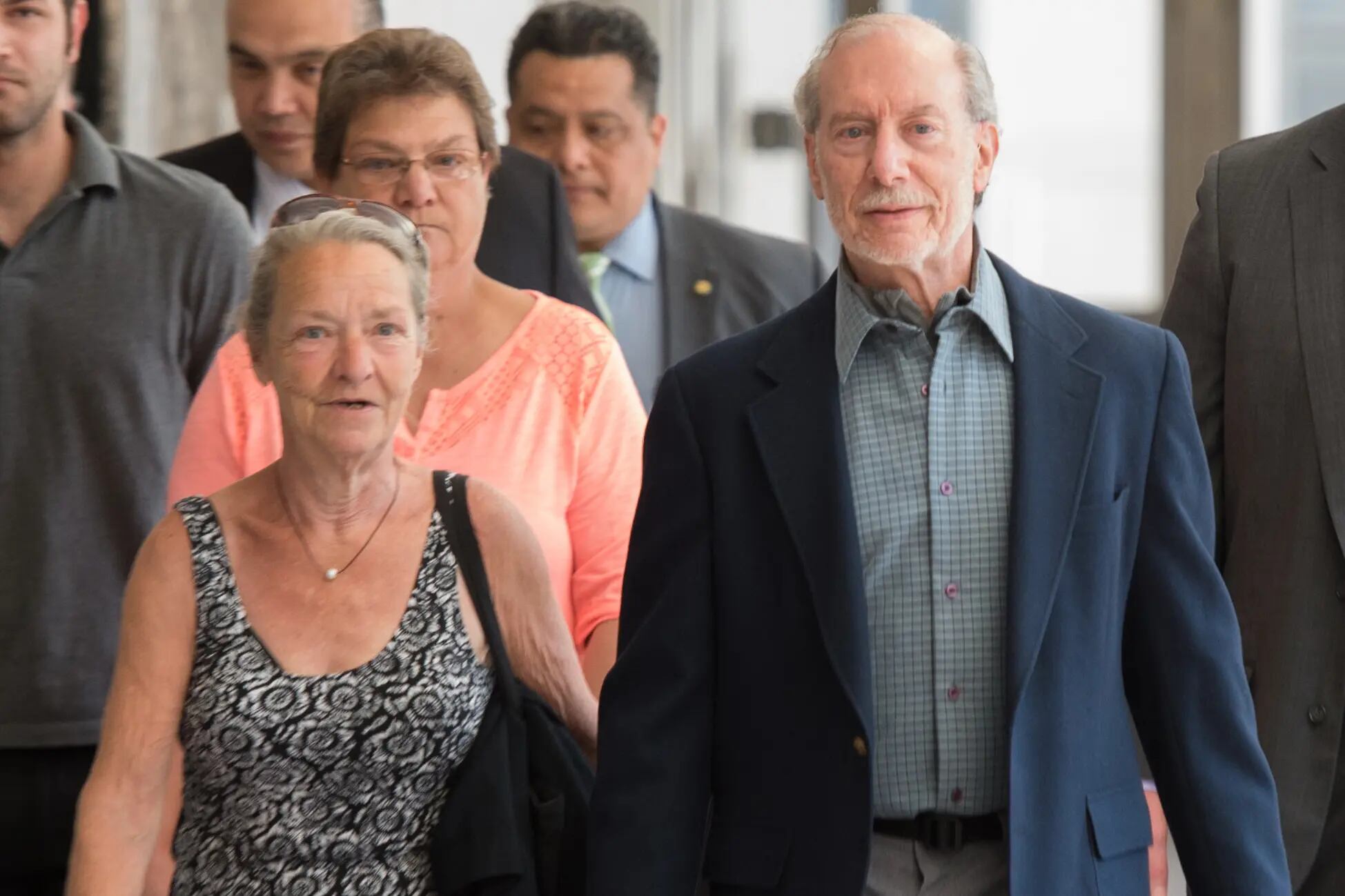 Julie y Stanley Patz, durante el juicio contra Pedro Hernández (Foto: Getty)