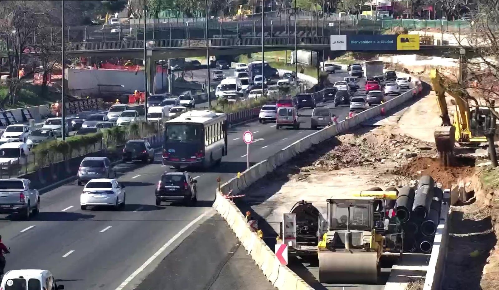 Cerrarán la autopista Dellepiane durante el fin de semana largo: cuáles serán los desvíos