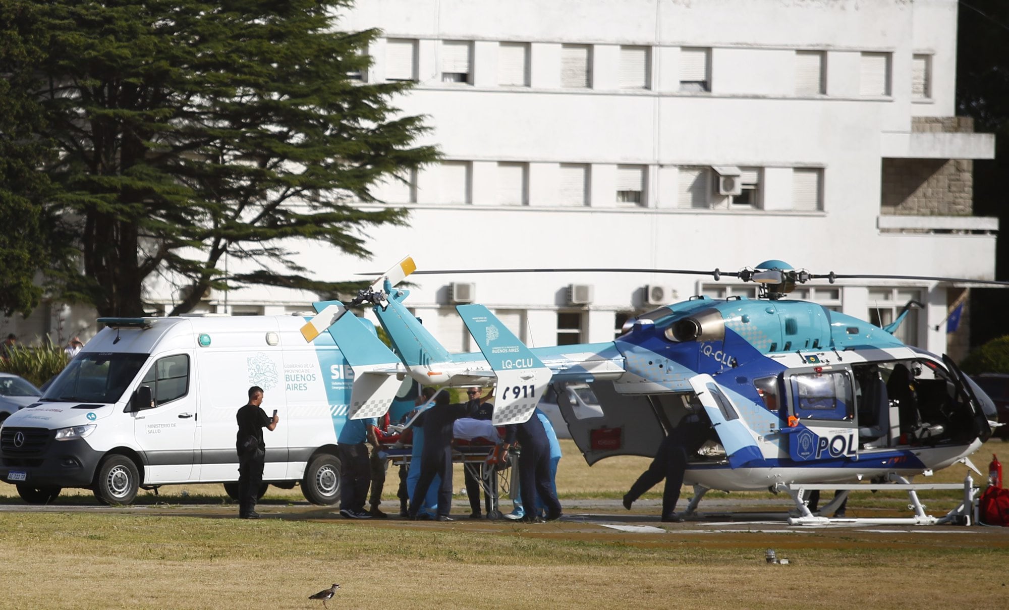 Bastián fue trasladado en helicóptero al Materno Infantil de Mar del Plata para ser intervenido a mediados de enero