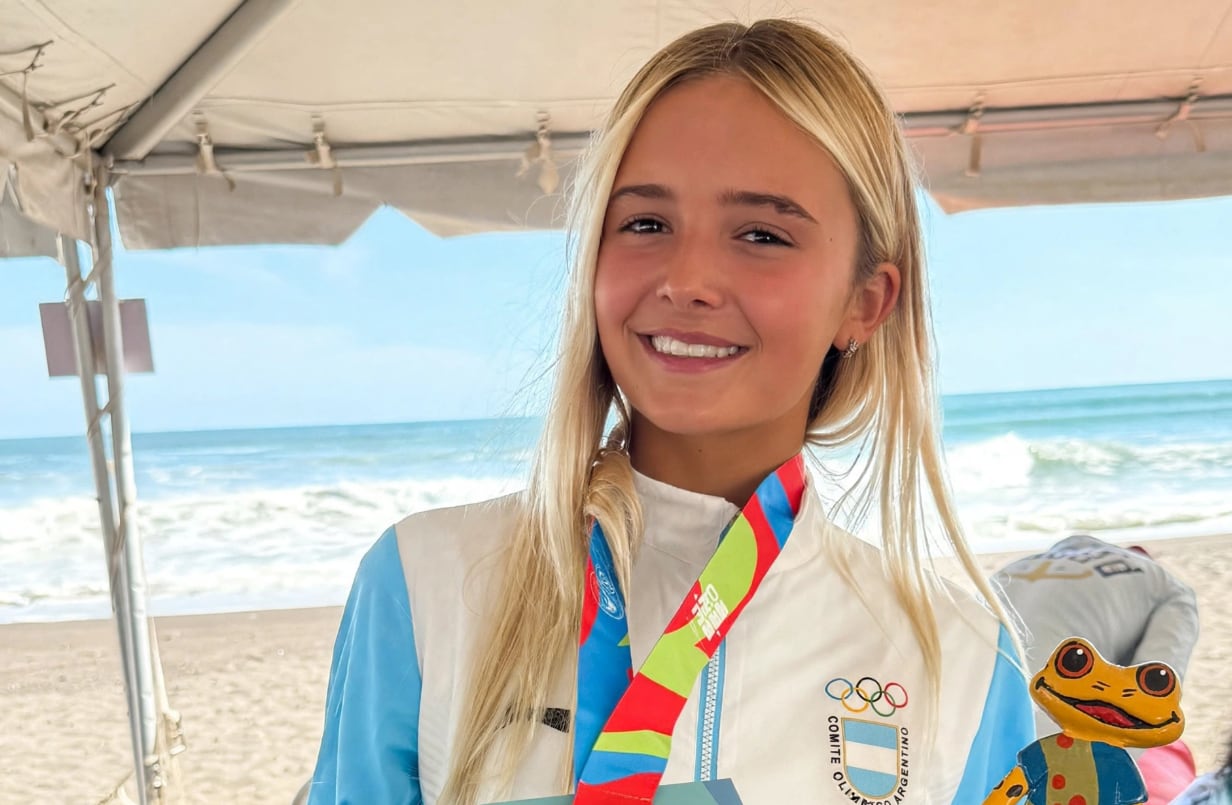 Isabella Assmann, hija del exarquero Fabián Assmann y la actriz Melina Pitra, buscará el oro en los Suramericanos