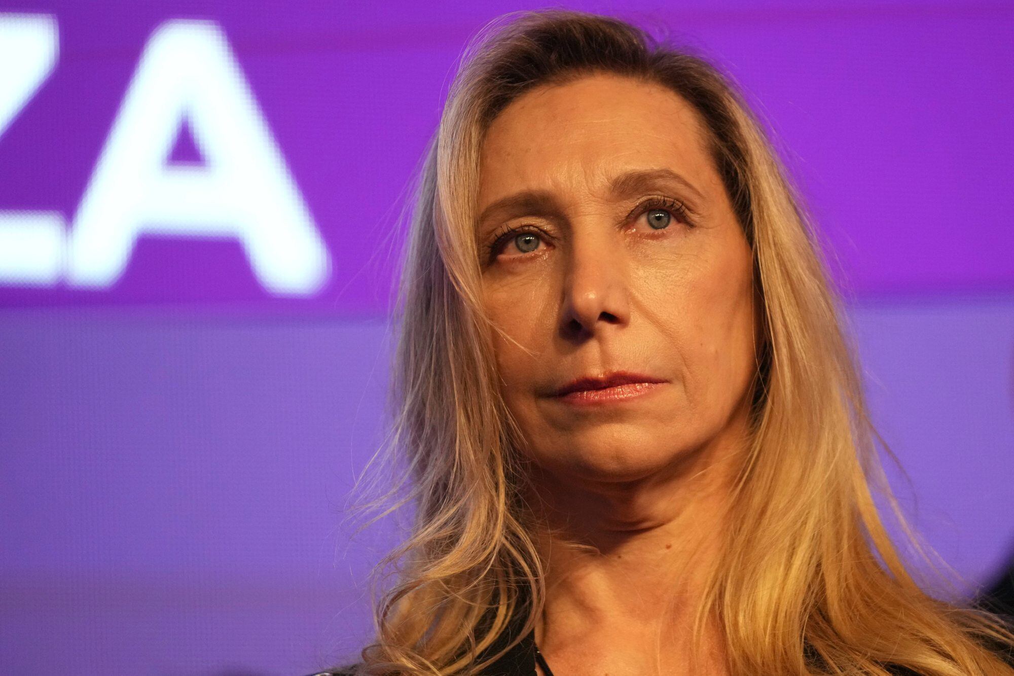 Karina Milei, en el búnker de LLA