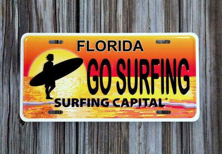 La placa especial más vendida en Florida se conoce como Endless Summer