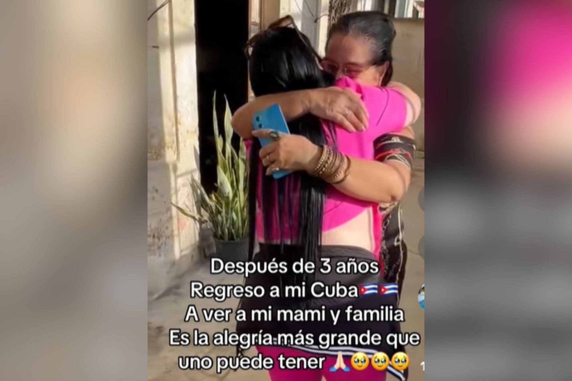 Heidy contó que se reencontró con su madre en su país natal