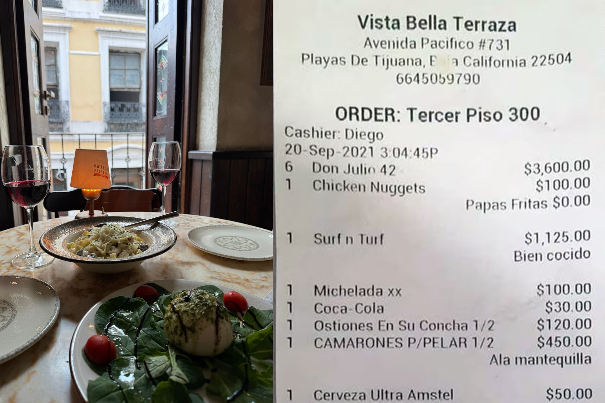 Fueron a un restaurante y cuando recibieron el ticket para pagar un detalle los descolocó