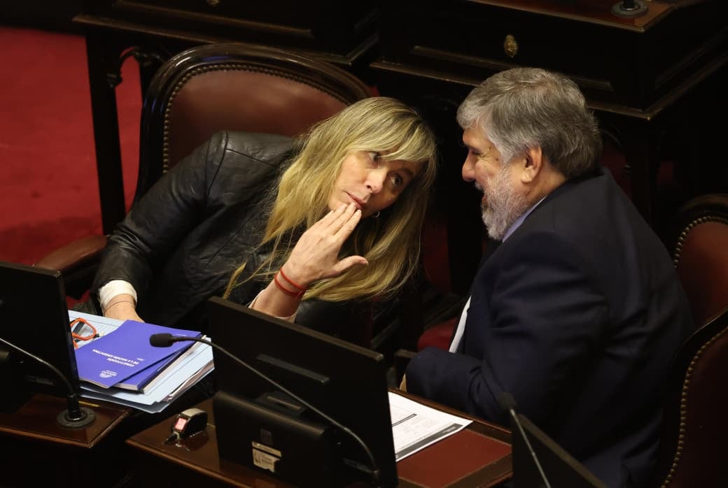 Senadores justicialistas Juliana Di Tullio y José Mayans
