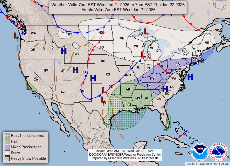 La interacción de sistemas de baja presión sobre la bahía de Hudson y aguas más templadas generarán acumulaciones de nieve de entre seis y 12 pulgadas (15 a 30 cm) en las zonas a sotavento de los Grandes Lagos