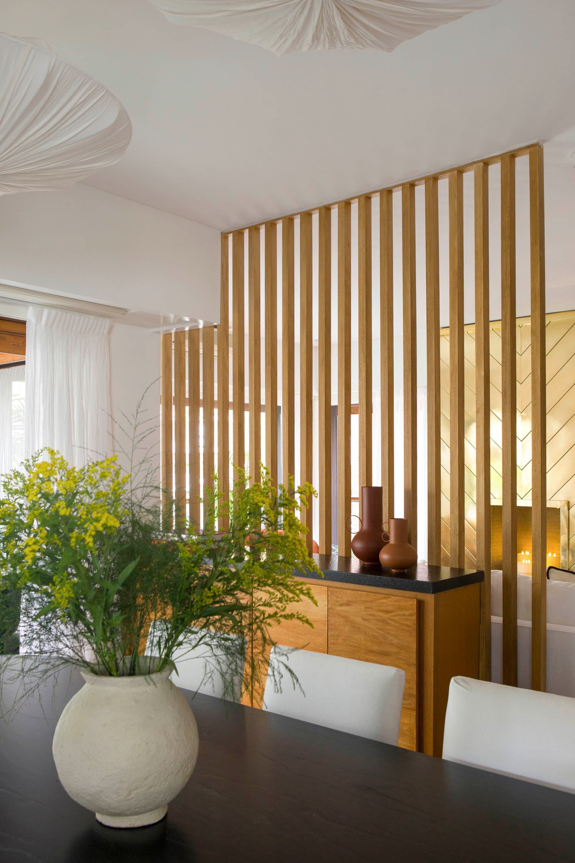 El living comedor, convenientemente integrado