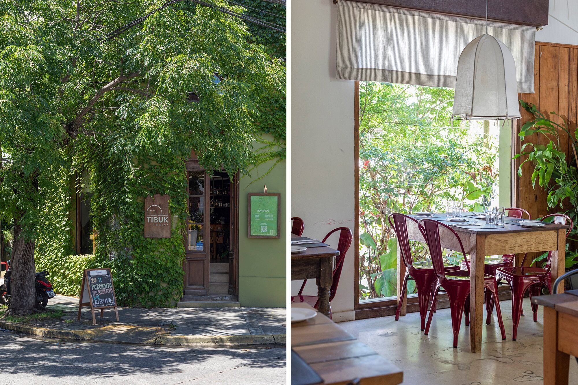 La mítica esquina de Sáenz Peña y Albarellos ahora ofrece la cocina de Julián Tiberio.