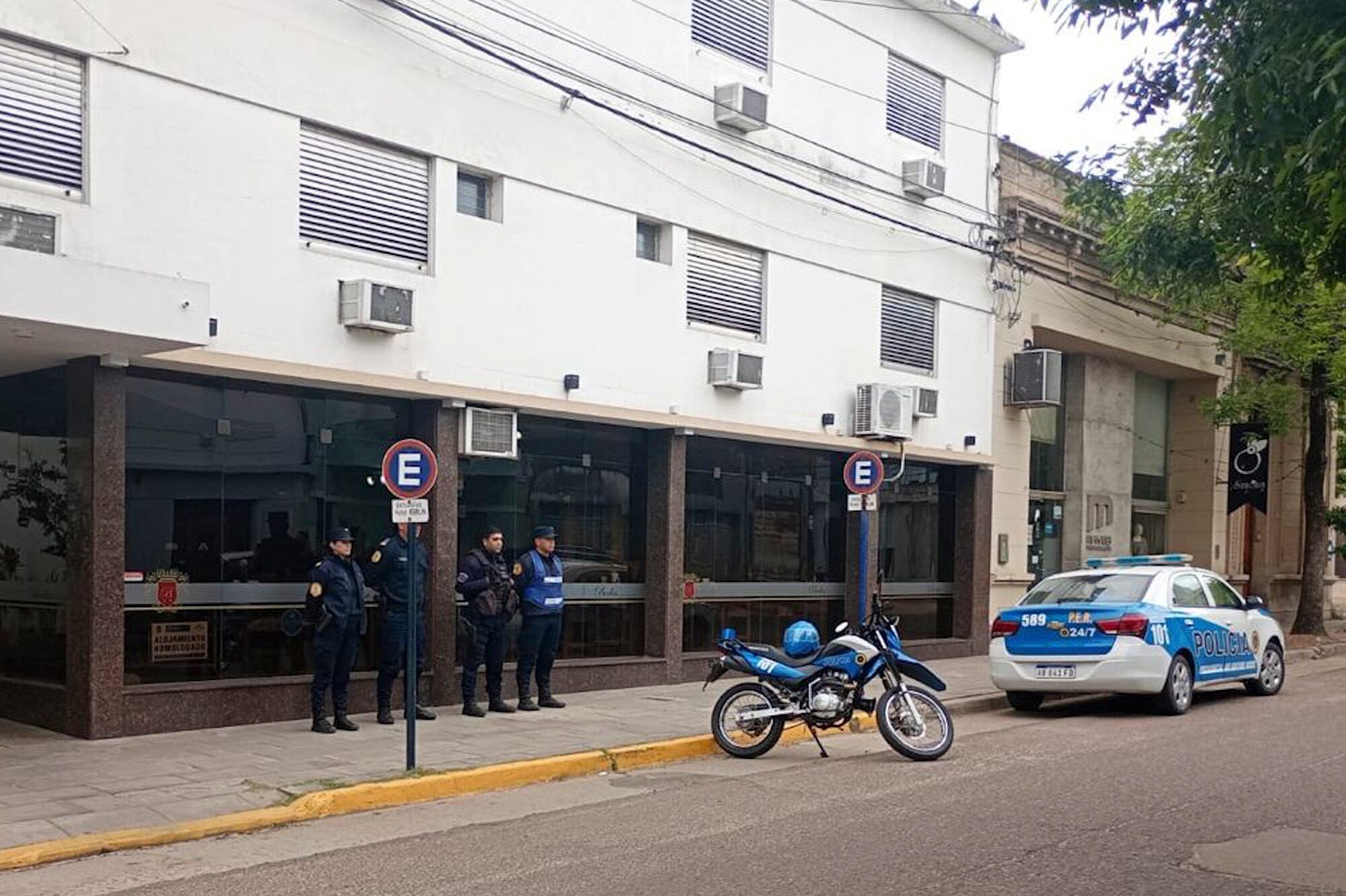 Lugar de la detención de Pablo Laurta. Hotel Berlín, Bolivar 733, Gualeguaychú