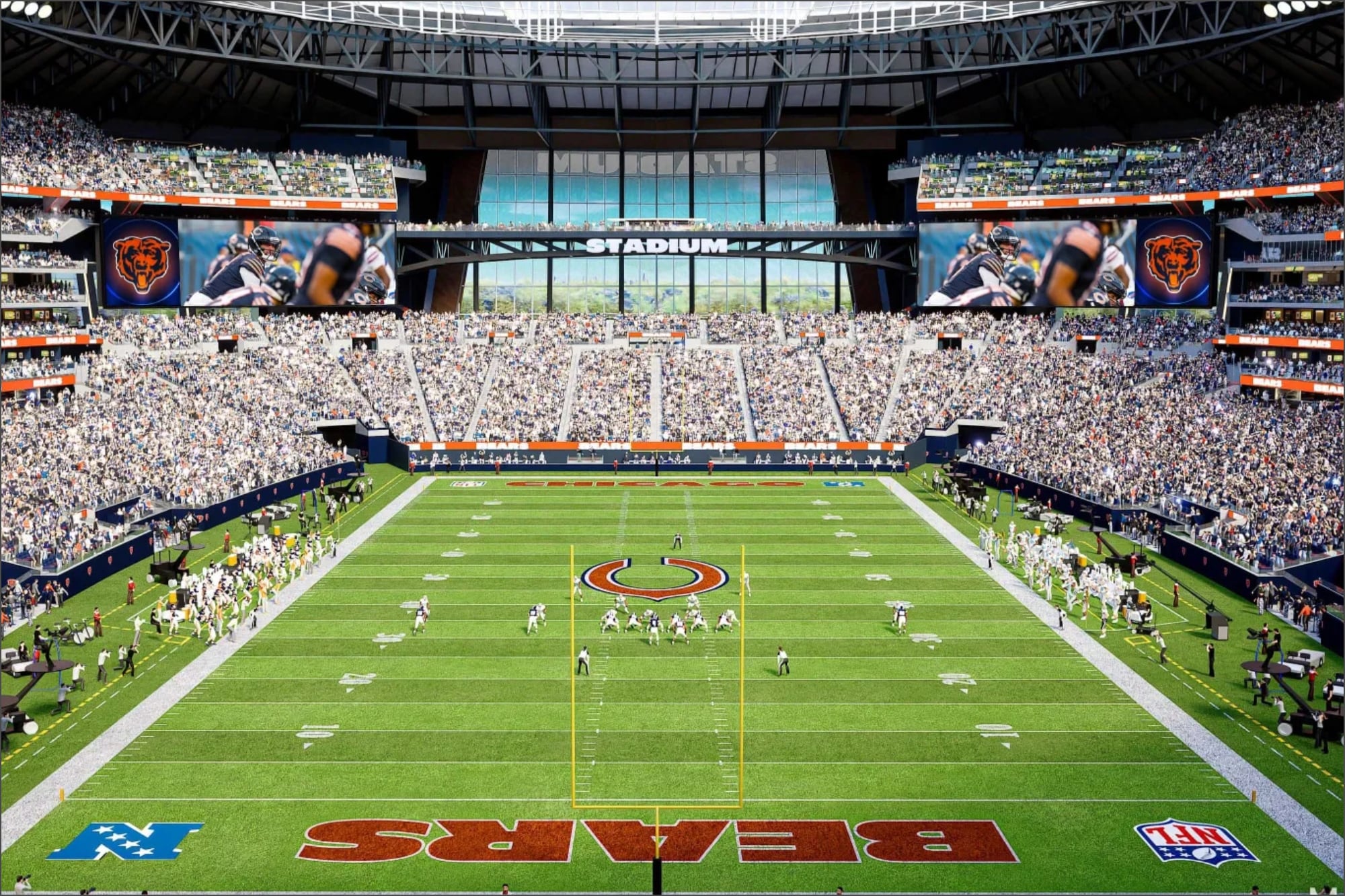 ¿Comienza la construcción del megaestadio de los Bears? El proyecto de US$5000 millones que Illinois se quiere quedar